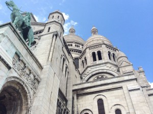 Side view of Sacré Coeur, Montmartre
