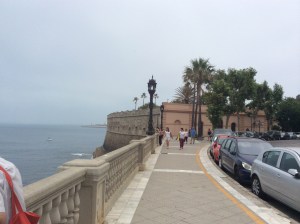 Sea wall Cadiz