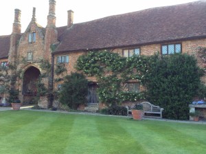 View of back of Sissinghurst castle